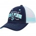 Бейсболка Seattle Kraken Youth Core Lockup Trucker - Deep Sea Blue/White