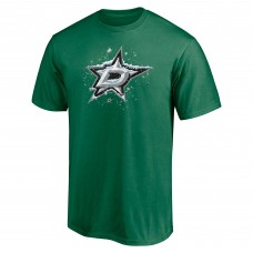 Футболка Dallas Stars Snow Logo - Kelly Green