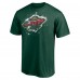 Футболка Minnesota Wild Snow Logo - Green