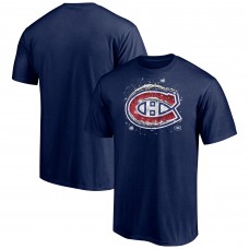 Футболка Montreal Canadiens Snow Logo - Navy