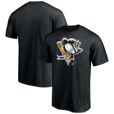 Футболка Pittsburgh Penguins Snow Logo - Black