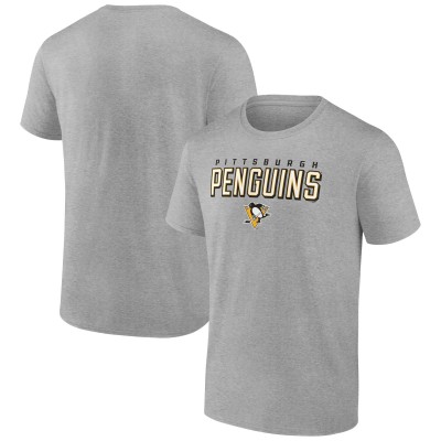 Футболка Pittsburgh Penguins Swagger - Heathered Gray