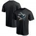 Футболка San Jose Sharks Snow Logo - Black
