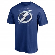 Футболка Tampa Bay Lightning Blue Snow Logo