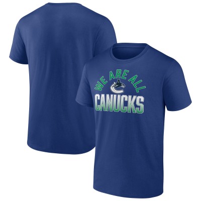 Vancouver Canucks Blue Open Net T-Shirt