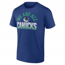 Vancouver Canucks Blue Open Net T-Shirt