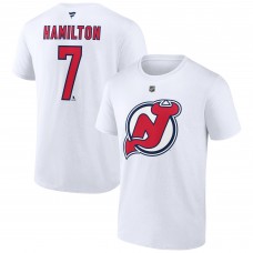 Футболка с номером Dougie Hamilton New Jersey Devils Special Edition 2.0 - White