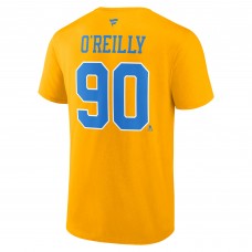 St. Louis Blues Ryan OReilly Fanatics Yellow Special Edition 2.0 Name & Number T-Shirt