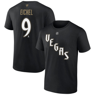 Футболка Vegas Golden Knights Jack Eichel Fanatics Black Special Edition 2.0 Name & Number