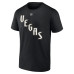Футболка Vegas Golden Knights Jack Eichel Fanatics Black Special Edition 2.0 Name & Number