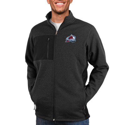 Кофта Colorado Avalanche Antigua Course - Heather Black