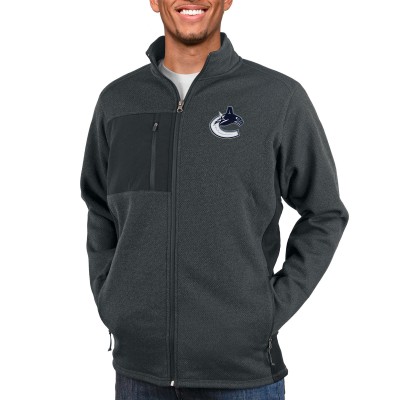 Кофта Vancouver Canucks Antigua Course - Heather Charcoal