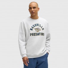 Кофта на короткой молнии Nashville Predators Antigua Course - Heather Navy