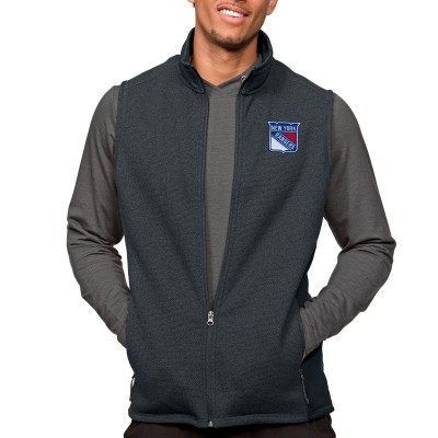 Жилетка New York Rangers Antigua Course - Heather Charcoal