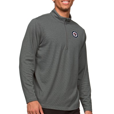Кофта на молнии Winnipeg Jets Antigua Epic - Heather Charcoal