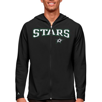Толстовка на молнии Dallas Stars Antigua Legacy - Black