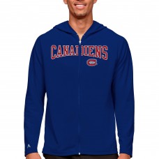 Толстовка на молнии Montreal Canadiens Antigua Legacy - Royal