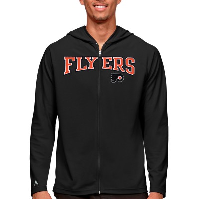 Толстовка на молнии Philadelphia Flyers Antigua Legacy - Black