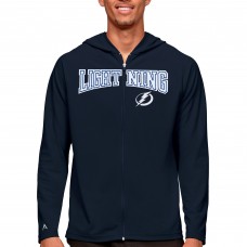 Толстовка на молнии Tampa Bay Lightning Antigua Legacy - Navy