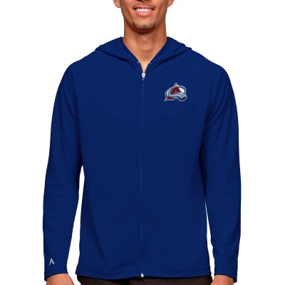 Толстовка на молнии Colorado Avalanche Antigua Logo Legacy - Royal