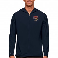 Толстовка на молнии Florida Panthers Antigua Logo Legacy - Navy
