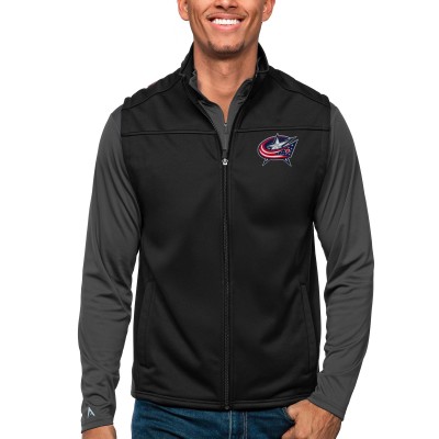 Жилетка Columbus Blue Jackets Antigua Links Golf - Black