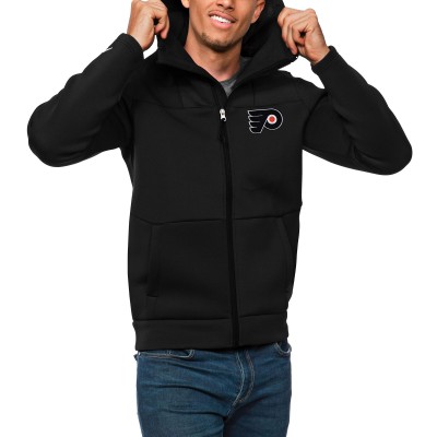 Толстовка на молнии Philadelphia Flyers Antigua Protect - Black