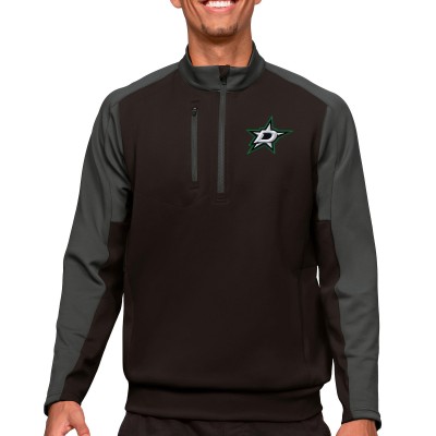 Кофта на молнии Dallas Stars Antigua - Green/Charcoal