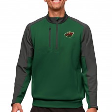 Кофта на молнии Minnesota Wild Antigua - Green/Charcoal