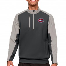 Кофта на молнии Montreal Canadiens Antigua - Charcoal/Silver
