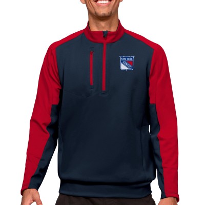 Кофта на молнии New York Rangers Antigua - Navy/Red