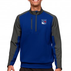 Кофта на молнии New York Rangers Antigua - Royal/Charcoal