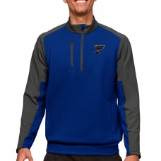 Кофта на молнии St. Louis Blues Antigua - Royal/Charcoal