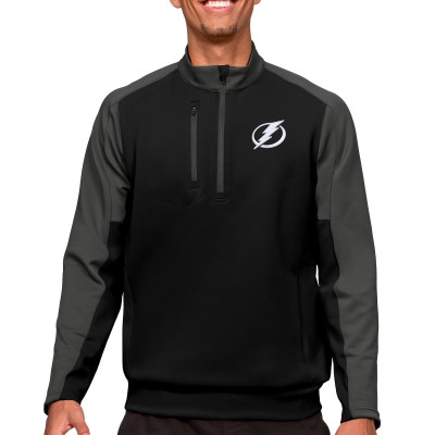 Кофта на молнии Tampa Bay Lightning Antigua - Black/Charcoal