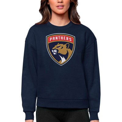 Кофта Florida Panthers Antigua Womens Team Logo Victory Crewneck - Navy