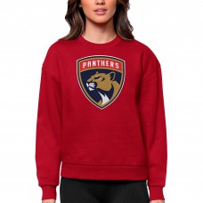 Кофта Florida Panthers Antigua Womens Team Logo Victory Crewneck - Red