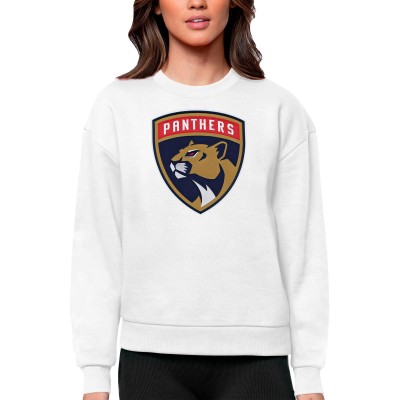Кофта Florida Panthers Antigua Womens Team Logo Victory Crewneck - White