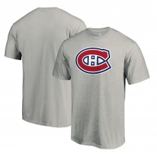 Футболка Montreal Canadiens Logo - Heather Gray