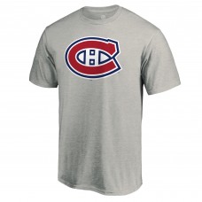 Футболка Montreal Canadiens Logo - Heather Gray