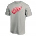 Футболка Detroit Red Wings Logo - Heather Gray