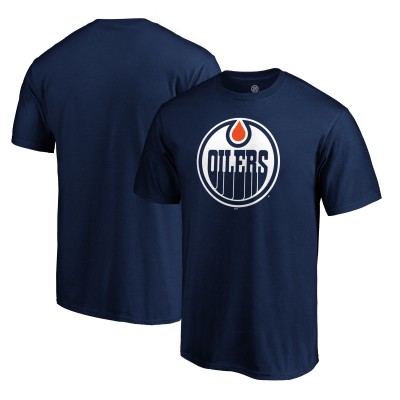 Футболка Edmonton Oilers Logo - Navy