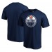 Футболка Edmonton Oilers Logo - Navy