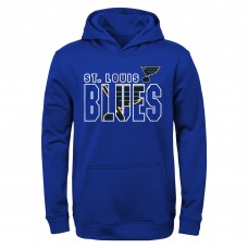Толстовка Youth Blue St. Louis Blues Wordmark Logo