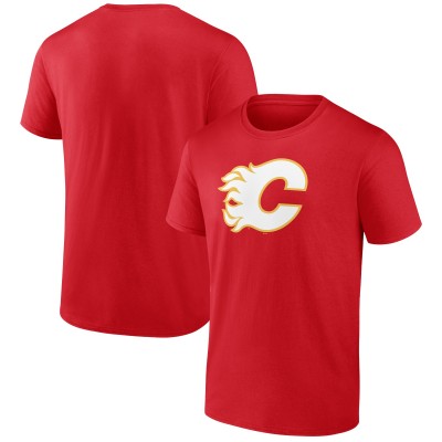 Футболка Calgary Flames Logo - Red