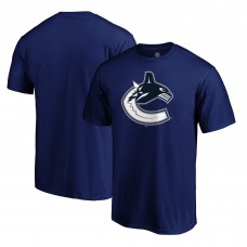 Vancouver Canucks Royal Primary Logo Short Sleeve T-Shirt