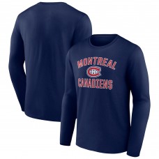 Футболка с длинным рукавом Montreal Canadiens Victory Arch - Navy