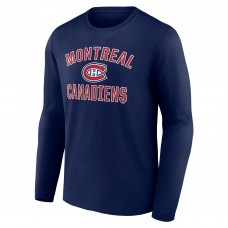 Футболка с длинным рукавом Montreal Canadiens Victory Arch - Navy