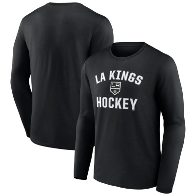 Los Angeles Kings Black Victory Arch Long Sleeve T-Shirt