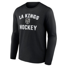Los Angeles Kings Black Victory Arch Long Sleeve T-Shirt Los Angeles Kings Black Victory Arch Long Sleeve T-Shirt