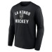 Los Angeles Kings Black Victory Arch Long Sleeve T-Shirt